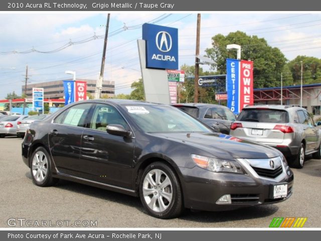 2010 Acura RL Technology in Grigio Metallic