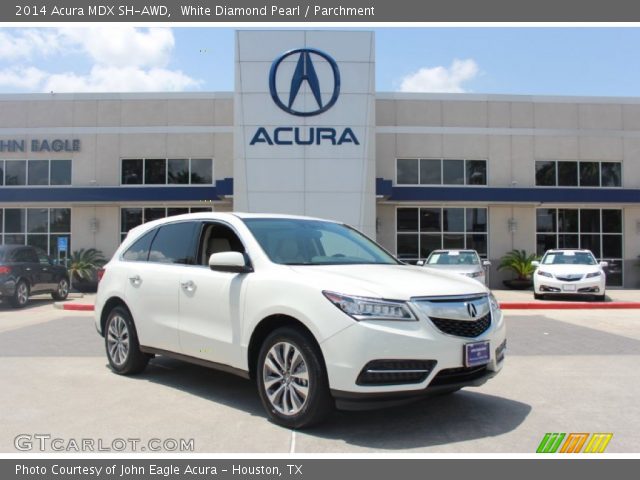 2014 Acura MDX SH-AWD in White Diamond Pearl
