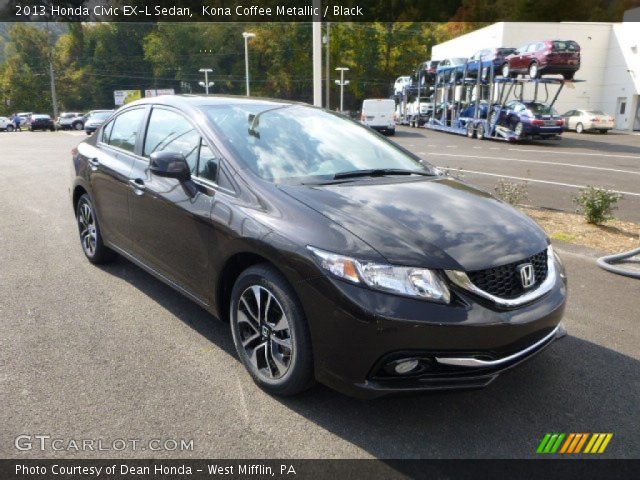 2013 Honda Civic EX-L Sedan in Kona Coffee Metallic