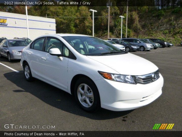 2012 Honda Civic NGV Sedan in Taffeta White