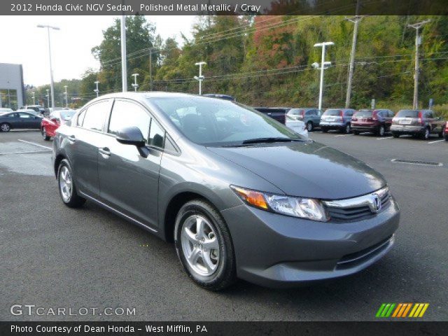 2012 Honda Civic NGV Sedan in Polished Metal Metallic