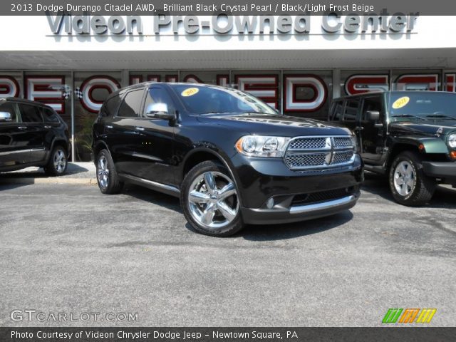 2013 Dodge Durango Citadel AWD in Brilliant Black Crystal Pearl