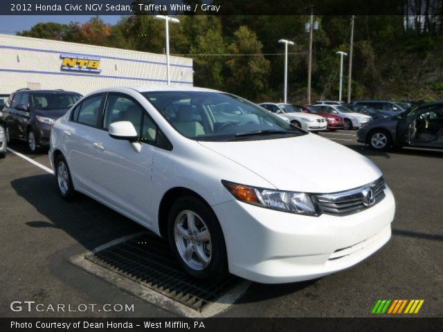 2012 Honda Civic NGV Sedan in Taffeta White