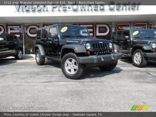 2012 Jeep Wrangler Unlimited Rubicon 4x4 in Black