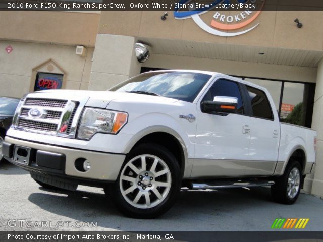 2010 Ford F150 King Ranch SuperCrew in Oxford White