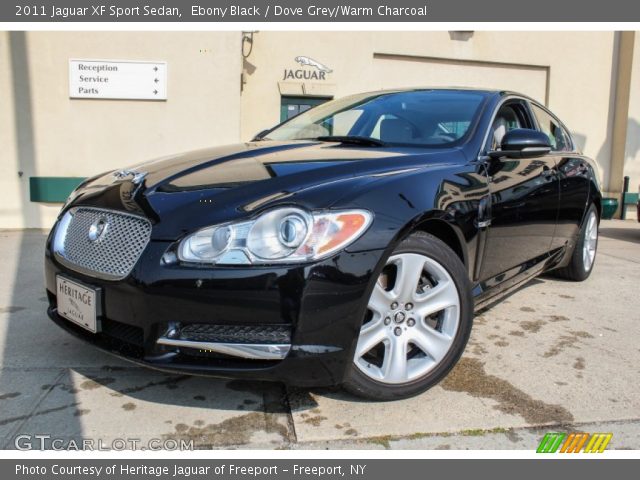 2011 Jaguar XF Sport Sedan in Ebony Black