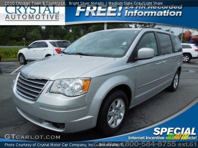 2010 Chrysler Town & Country LX in Bright Silver Metallic