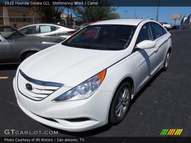 2013 Hyundai Sonata GLS in Shimmering White