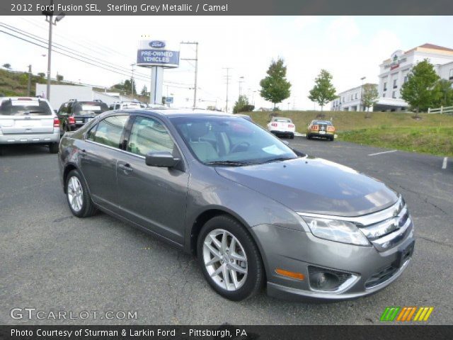 2012 Ford Fusion SEL in Sterling Grey Metallic