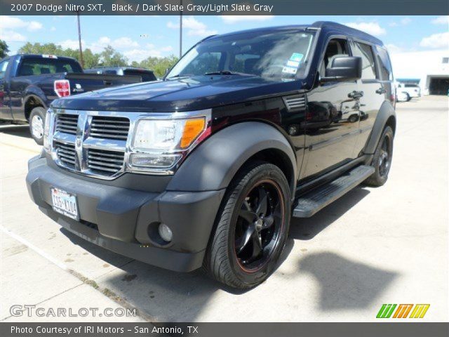 Black 2007 Dodge Nitro Sxt Dark Slate Gray Light Slate