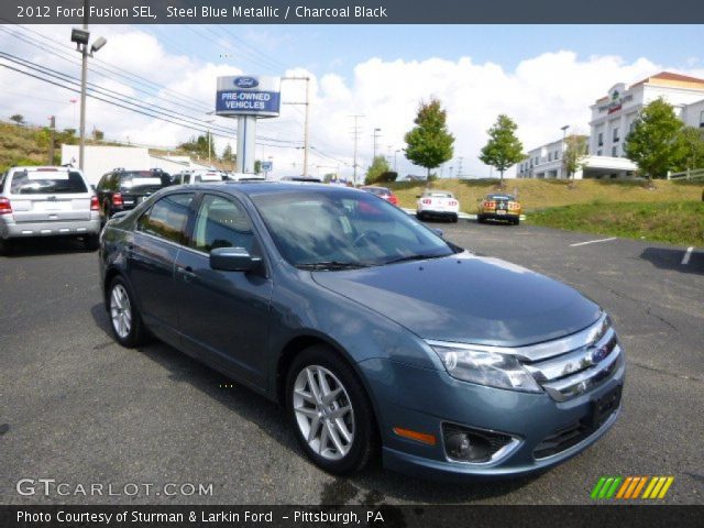 2012 Ford Fusion SEL in Steel Blue Metallic