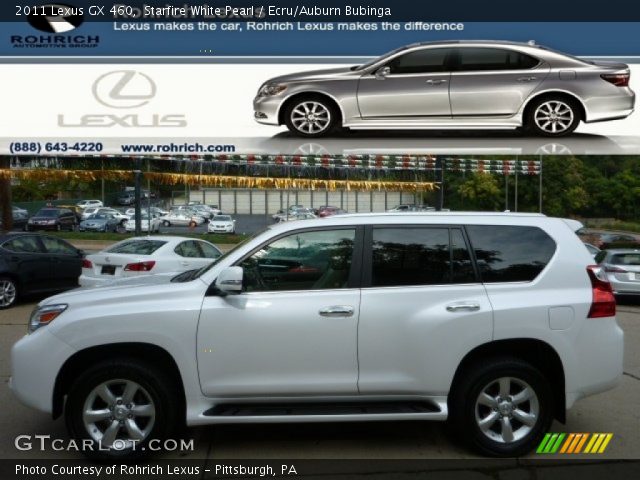 2011 Lexus GX 460 in Starfire White Pearl