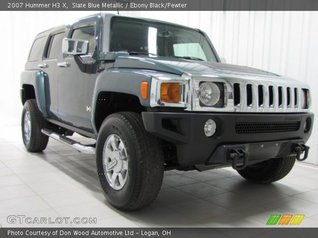 2007 Hummer H3 X in Slate Blue Metallic