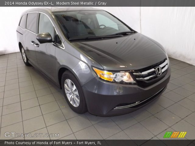 2014 Honda Odyssey EX-L in Modern Steel Metallic