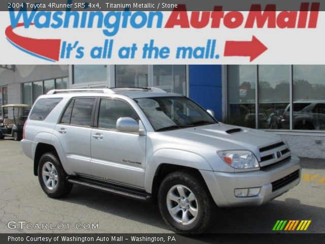 2004 Toyota 4Runner SR5 4x4 in Titanium Metallic