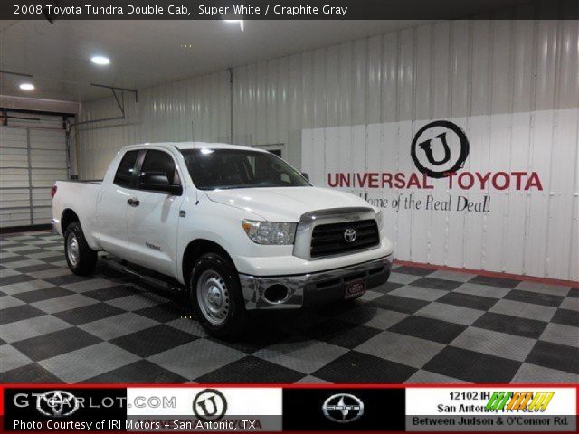 2008 Toyota Tundra Double Cab in Super White