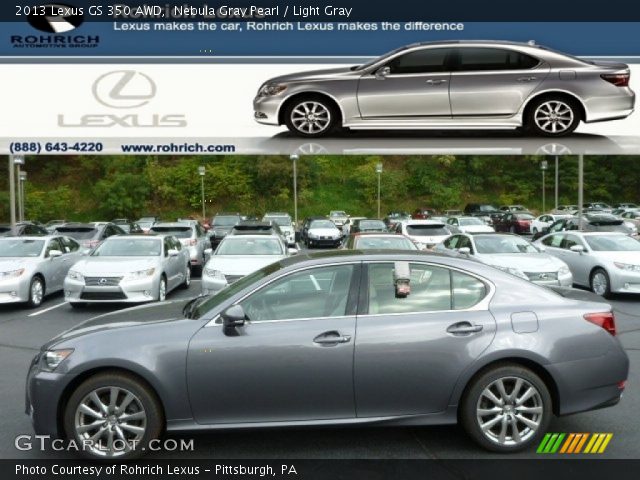 2013 Lexus GS 350 AWD in Nebula Gray Pearl