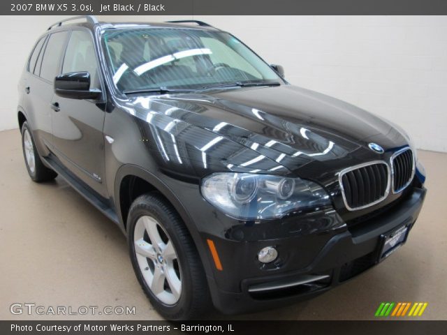 2007 BMW X5 3.0si in Jet Black