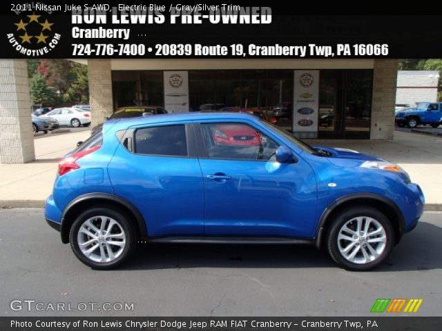 2011 Nissan Juke S AWD in Electric Blue