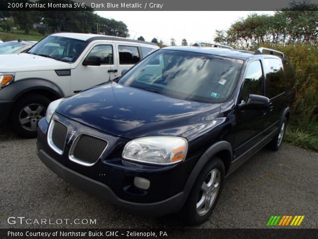 2006 Pontiac Montana SV6 in Dark Blue Metallic