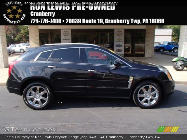 2012 Cadillac SRX Performance AWD in Black Raven