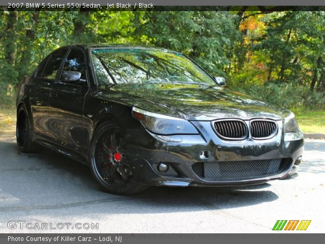 2007 BMW 5 Series 550i Sedan in Jet Black