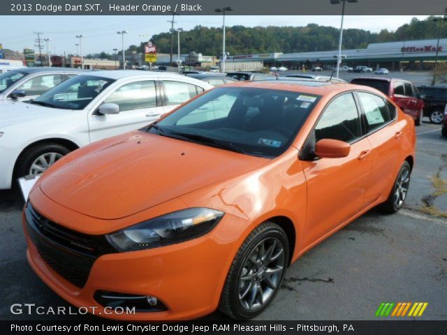2013 Dodge Dart SXT in Header Orange