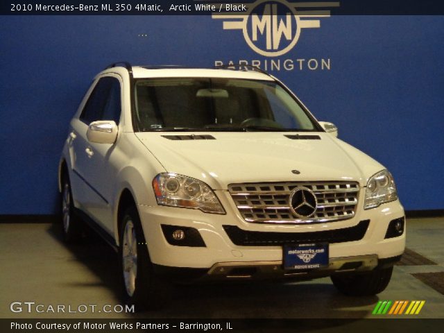2010 Mercedes-Benz ML 350 4Matic in Arctic White