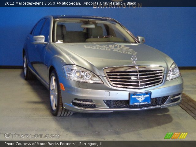 2012 Mercedes-Benz S 550 4Matic Sedan in Andorite Gray Metallic