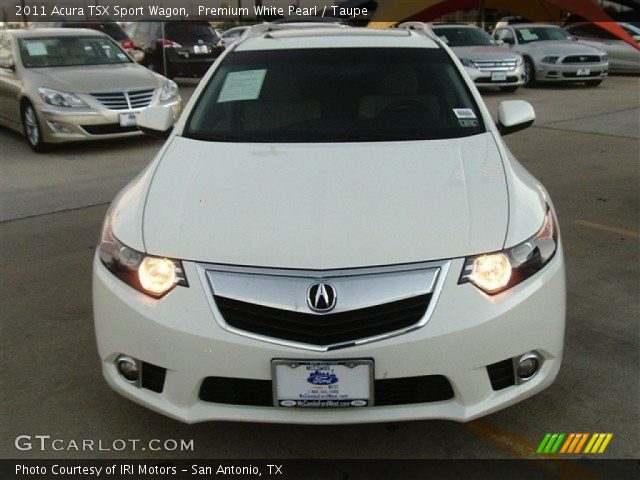 2011 Acura TSX Sport Wagon in Premium White Pearl