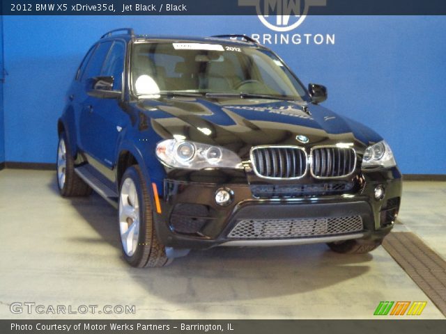 2012 BMW X5 xDrive35d in Jet Black