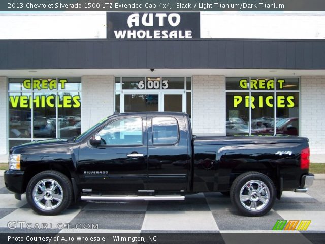 2013 Chevrolet Silverado 1500 LTZ Extended Cab 4x4 in Black