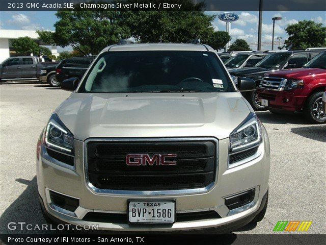 2013 GMC Acadia SLE in Champagne Silver Metallic