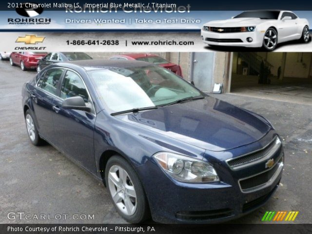 2011 Chevrolet Malibu LS in Imperial Blue Metallic