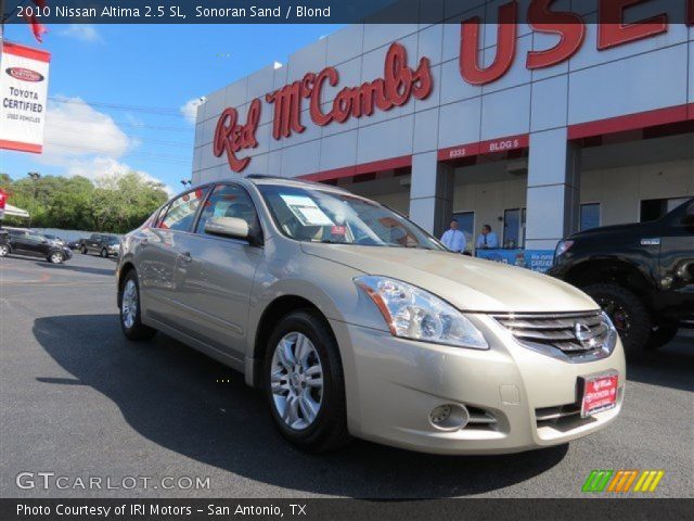 2010 Nissan Altima 2.5 SL in Sonoran Sand