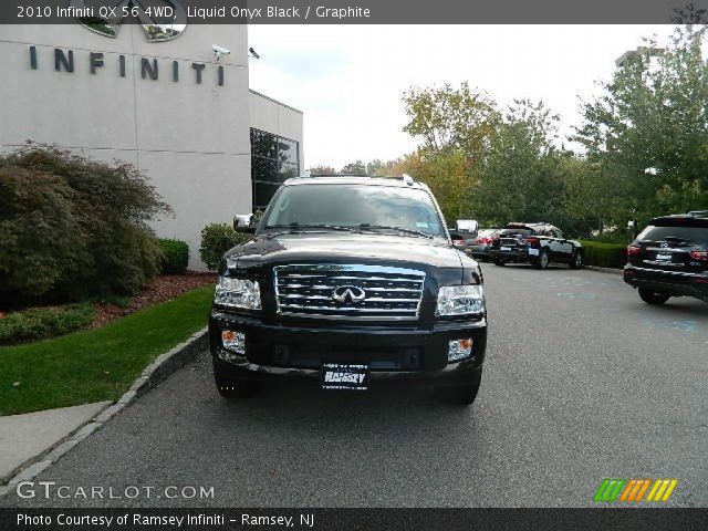 2010 Infiniti QX 56 4WD in Liquid Onyx Black