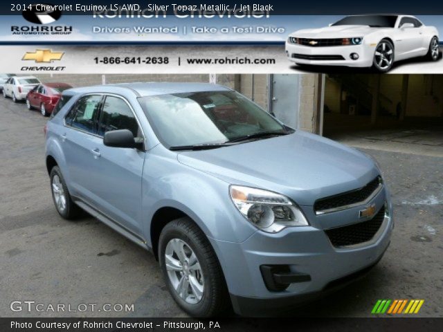 2014 Chevrolet Equinox LS AWD in Silver Topaz Metallic