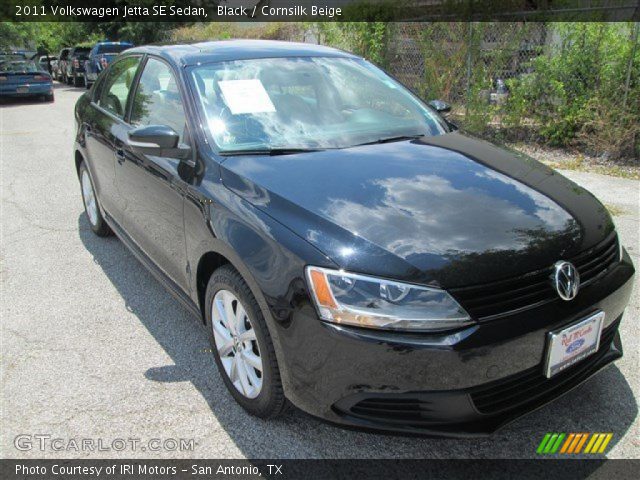 2011 Volkswagen Jetta SE Sedan in Black
