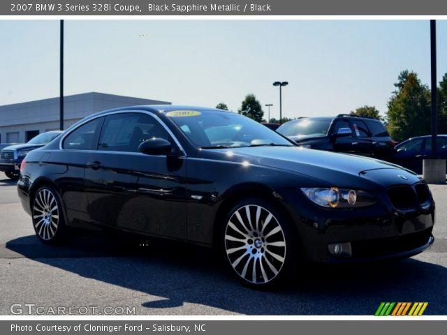2007 BMW 3 Series 328i Coupe in Black Sapphire Metallic