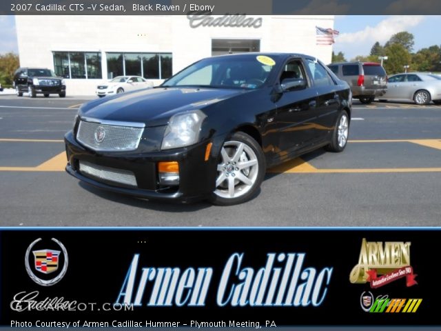 2007 Cadillac CTS -V Sedan in Black Raven