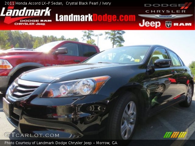 2011 Honda Accord LX-P Sedan in Crystal Black Pearl