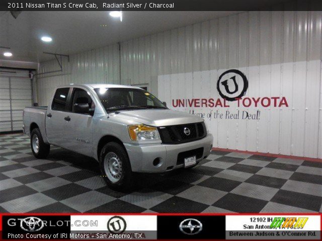 2011 Nissan Titan S Crew Cab in Radiant Silver