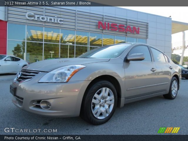 2012 Nissan Altima 2.5 S in Saharan Stone