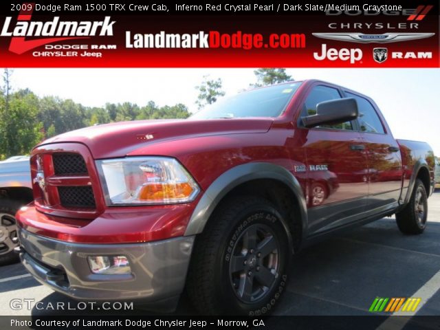 2009 Dodge Ram 1500 TRX Crew Cab in Inferno Red Crystal Pearl