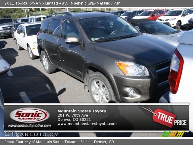 2011 Toyota RAV4 V6 Limited 4WD in Magnetic Gray Metallic