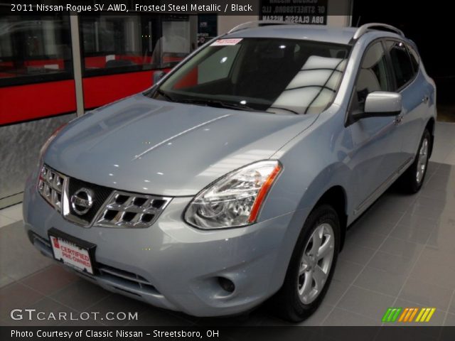 2011 Nissan Rogue SV AWD in Frosted Steel Metallic