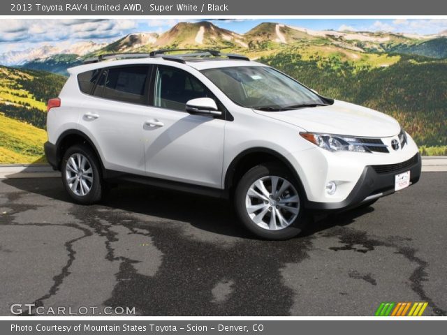 2013 Toyota RAV4 Limited AWD in Super White