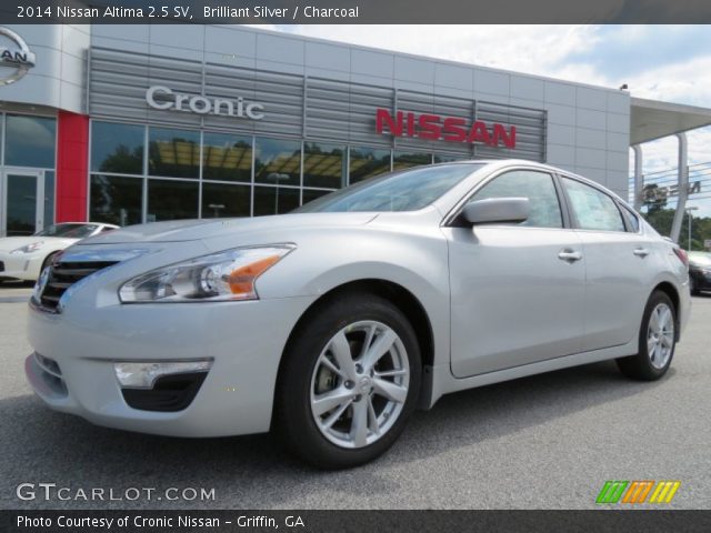 2014 Nissan Altima 2.5 SV in Brilliant Silver