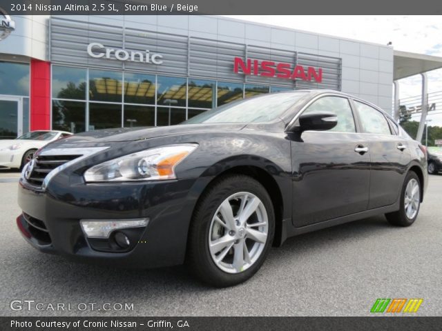 Storm blue nissan altima 2014
