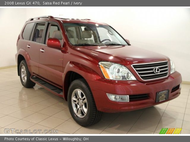 2008 Lexus GX 470 in Salsa Red Pearl